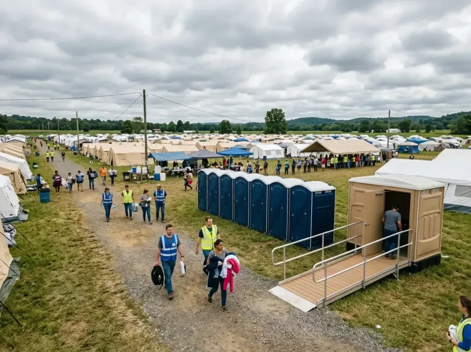 disaster-relief-camp-restrooms-010 — frequently asked questions, Dumpster & Portable Bathrooms Rental in Shafter, CA